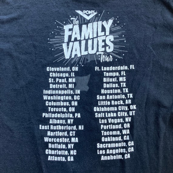 2001 The Family Values Tour Music Festival T-shir… - image 7