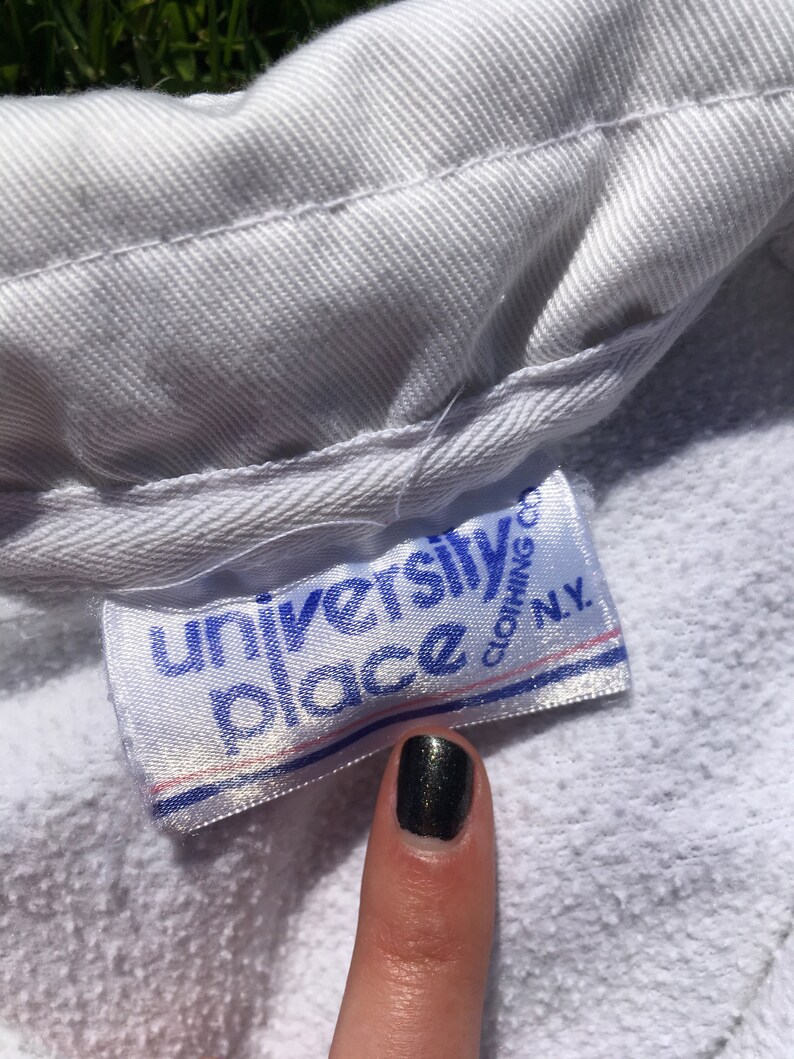Vintage Wartburg College Rugby Shirt Black and White Long Sleeve Colour Block 90s Made in USA Waverly Iowa Large Collared Striped Sportswear
