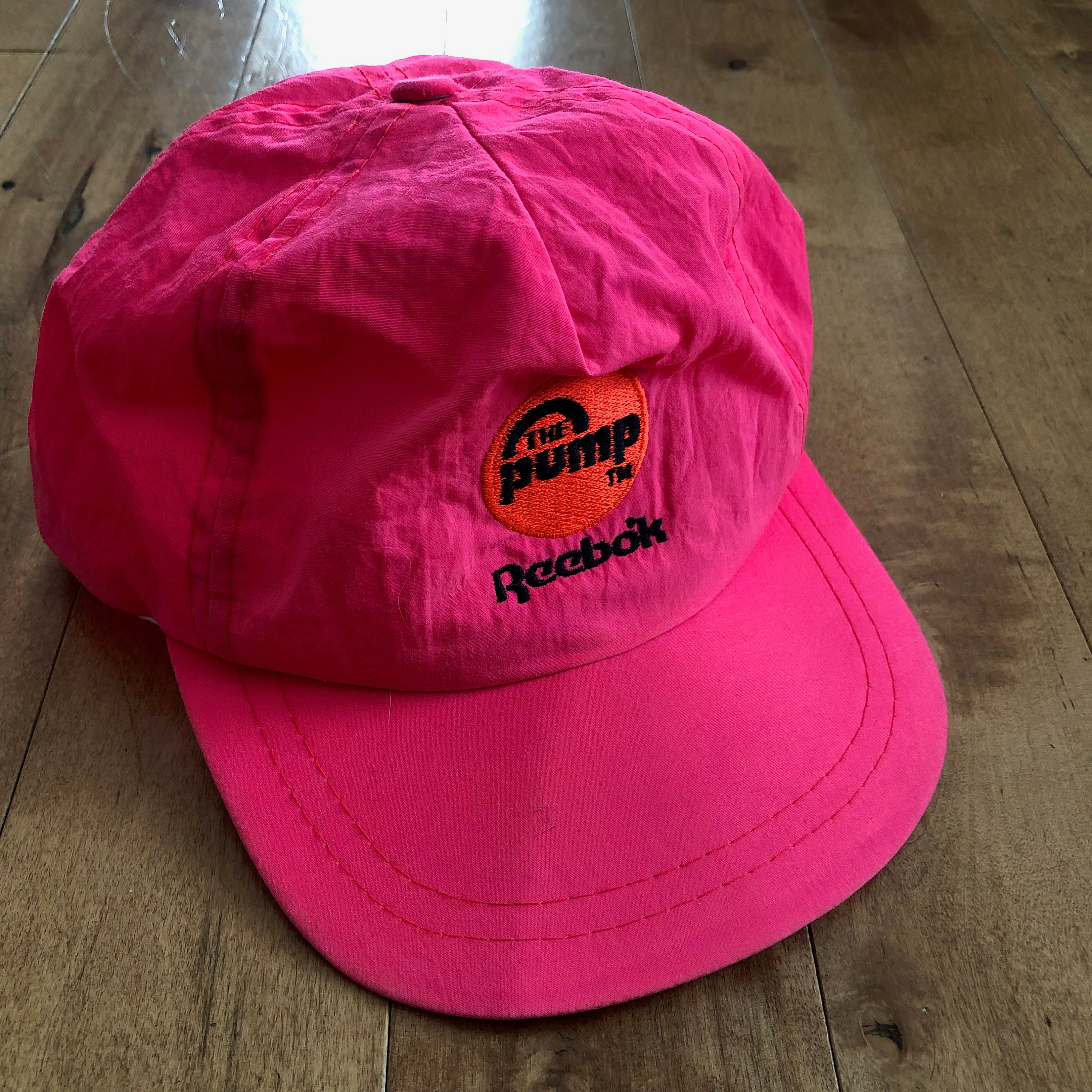 90s Reebok the Pump Promotional Snapback Hat - Etsy Sweden