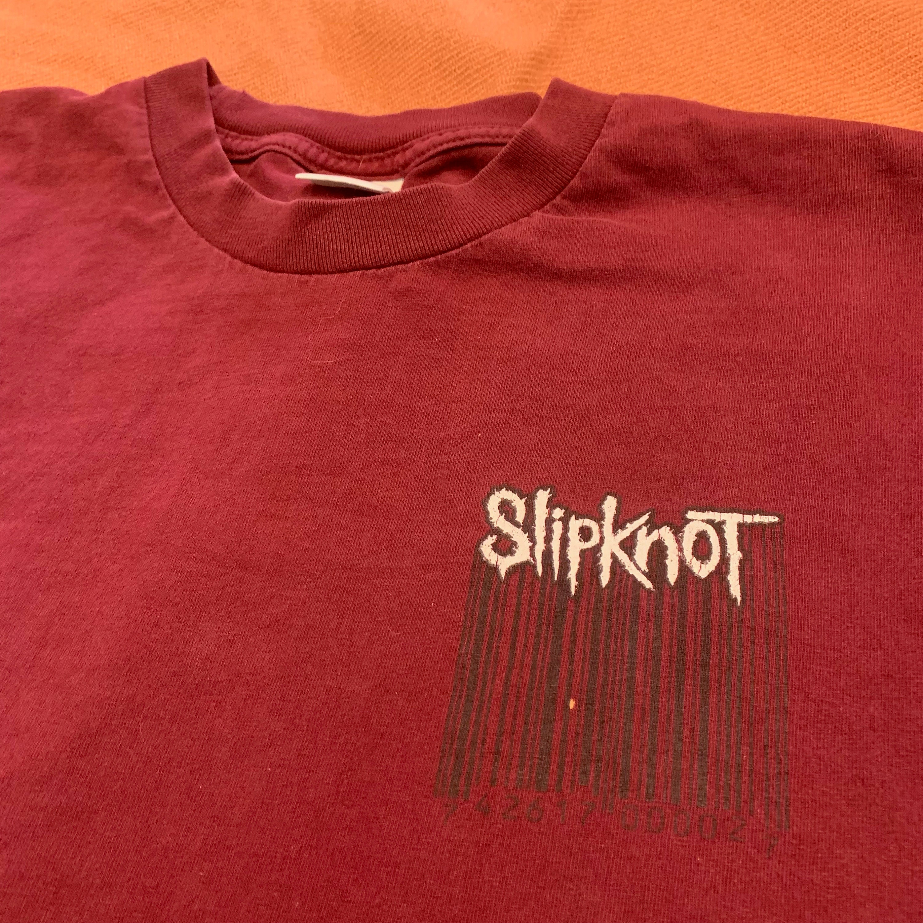 ミュージシャン 00s SLIPKNOT BAND T-SHIRT Original vintage 2000s Slipknot Shirt | WyCo Vintage