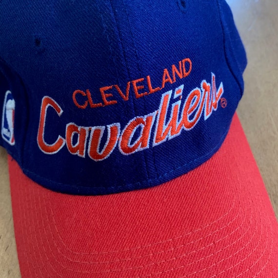 Mid 90s Vintage Cleveland Cavaliers Fitted Hat Sp… - image 3