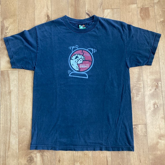 00s L.G.B. BACK SKULL CROSS TEE SHIRT TOP ルグランブルー