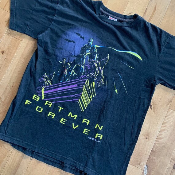 1995 Batman Forever Movie Promo T-shirt Vintage 19