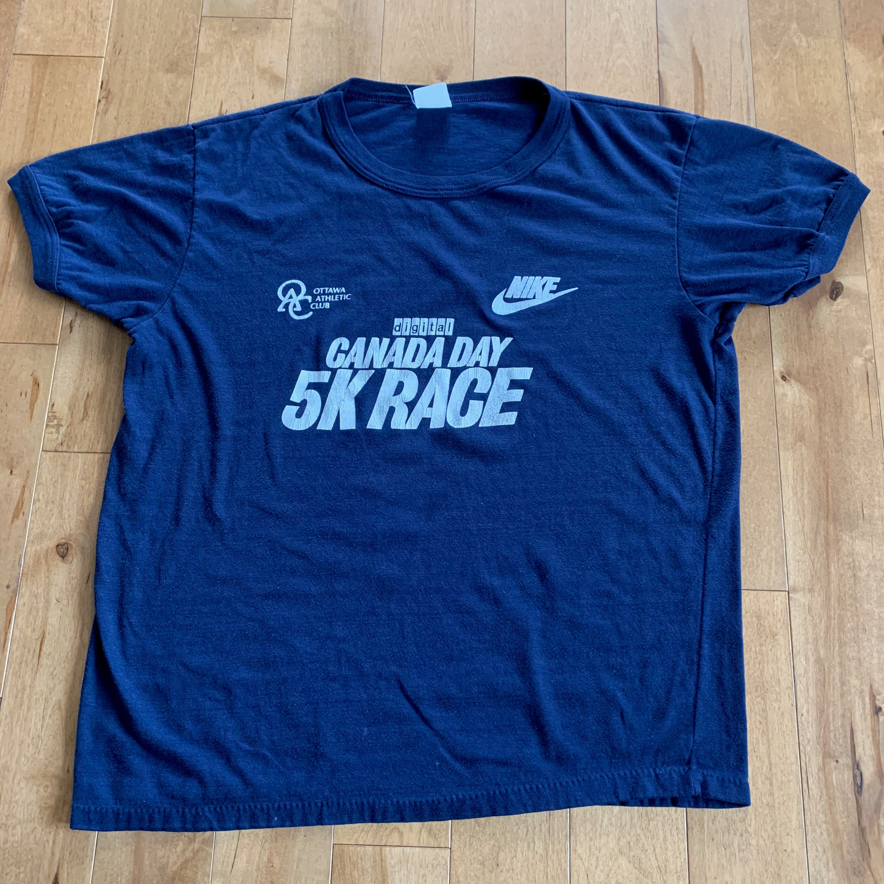 80s Canada Day 5K Race Ottawa Athletic Club Tshirt Vintage Etsy