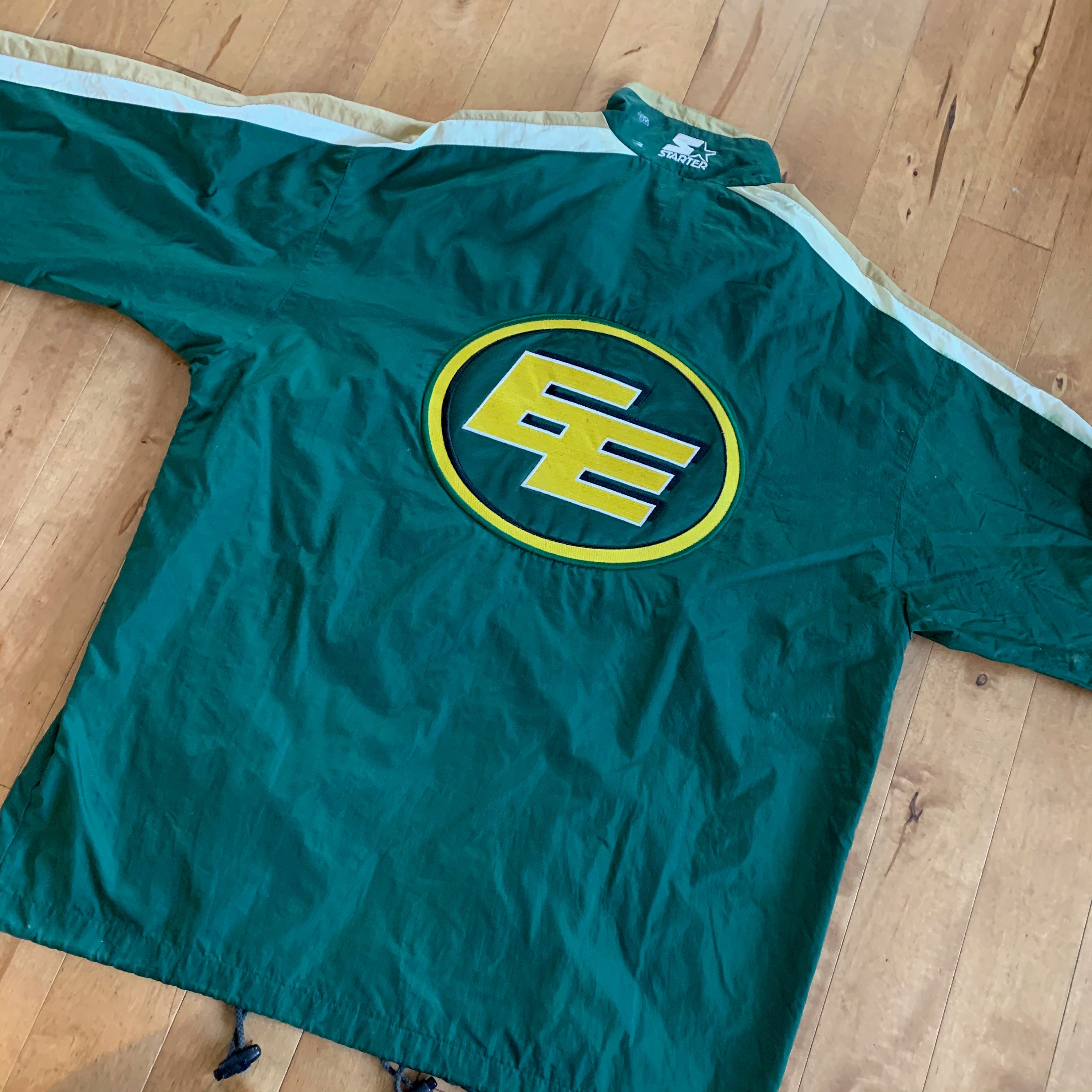 90s Edmonton Eskimos CFL Starter Windbreaker Vintage 1990s | Etsy