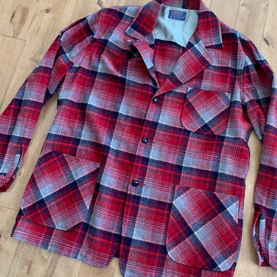 80s Pendleton Plaid Shirt Vintage 1980s Made in USA 100% | Etsy