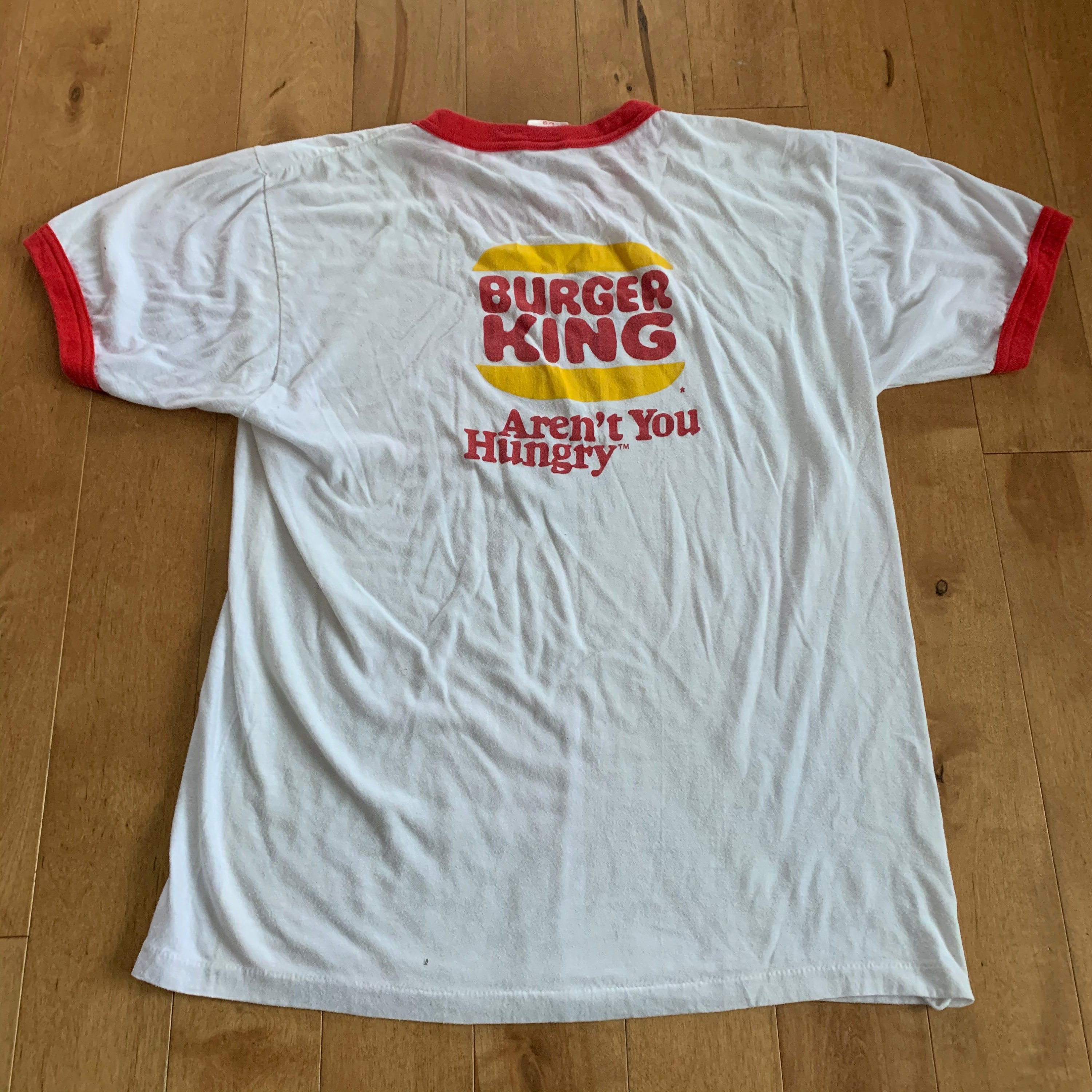 vintage burger king shirt