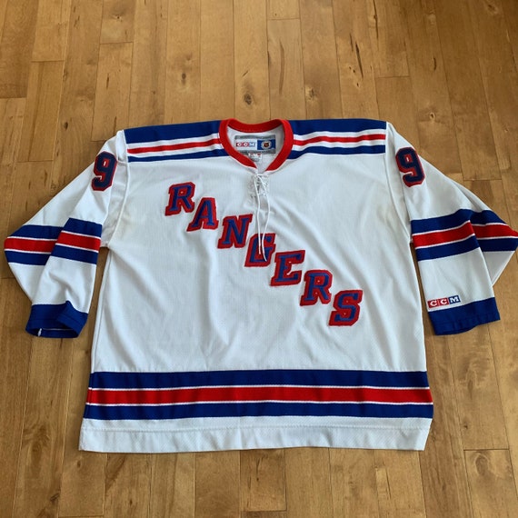 Boys New York Rangers Hockey Jersey CCM Size Youth L/XL