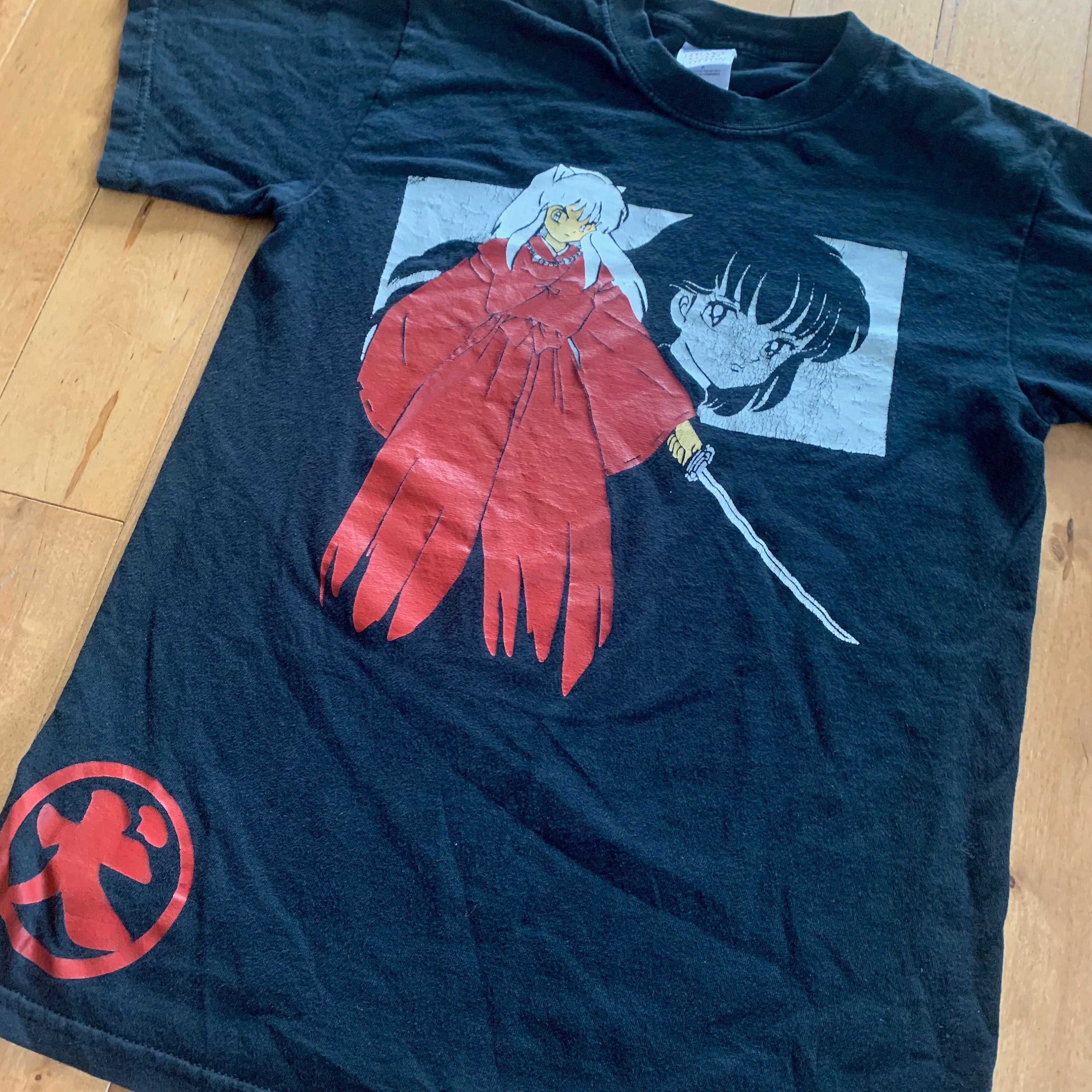 Vintage inuyasha t shirt Clearance