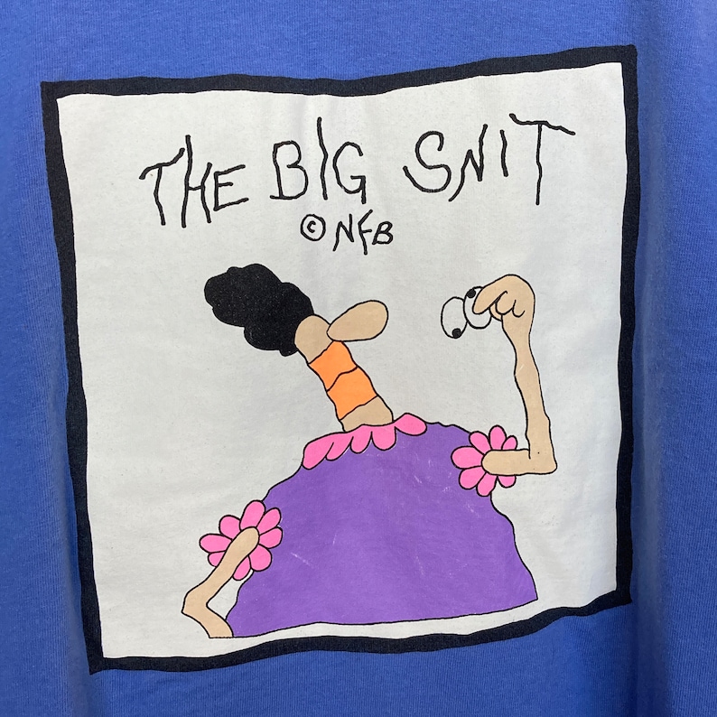 1980s the Big Snit Short Film Tee NFB National Film Board of Canada T