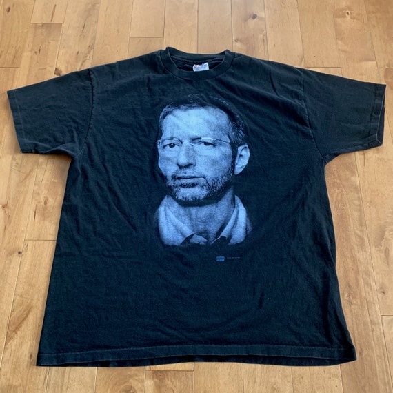 1994 Eric Clapton Portrait Tee Vintage 1990s Hane… - image 2