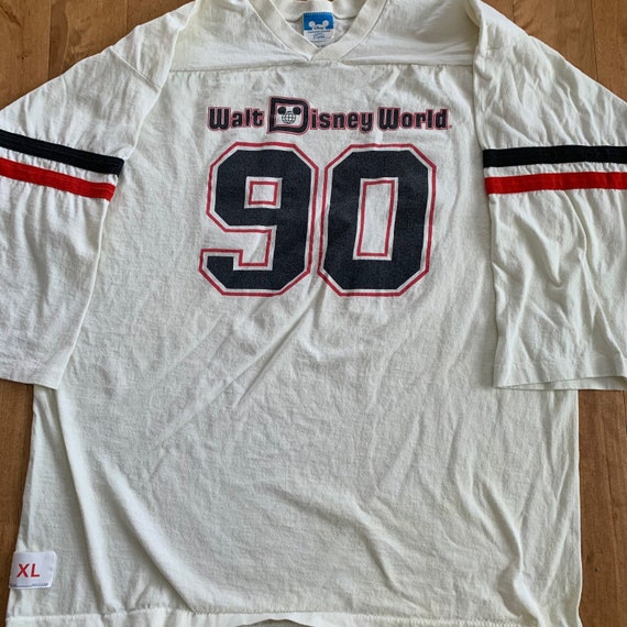 90s Walt Disney World Jersey T Shirt Vintage 1990s Disney Etsy