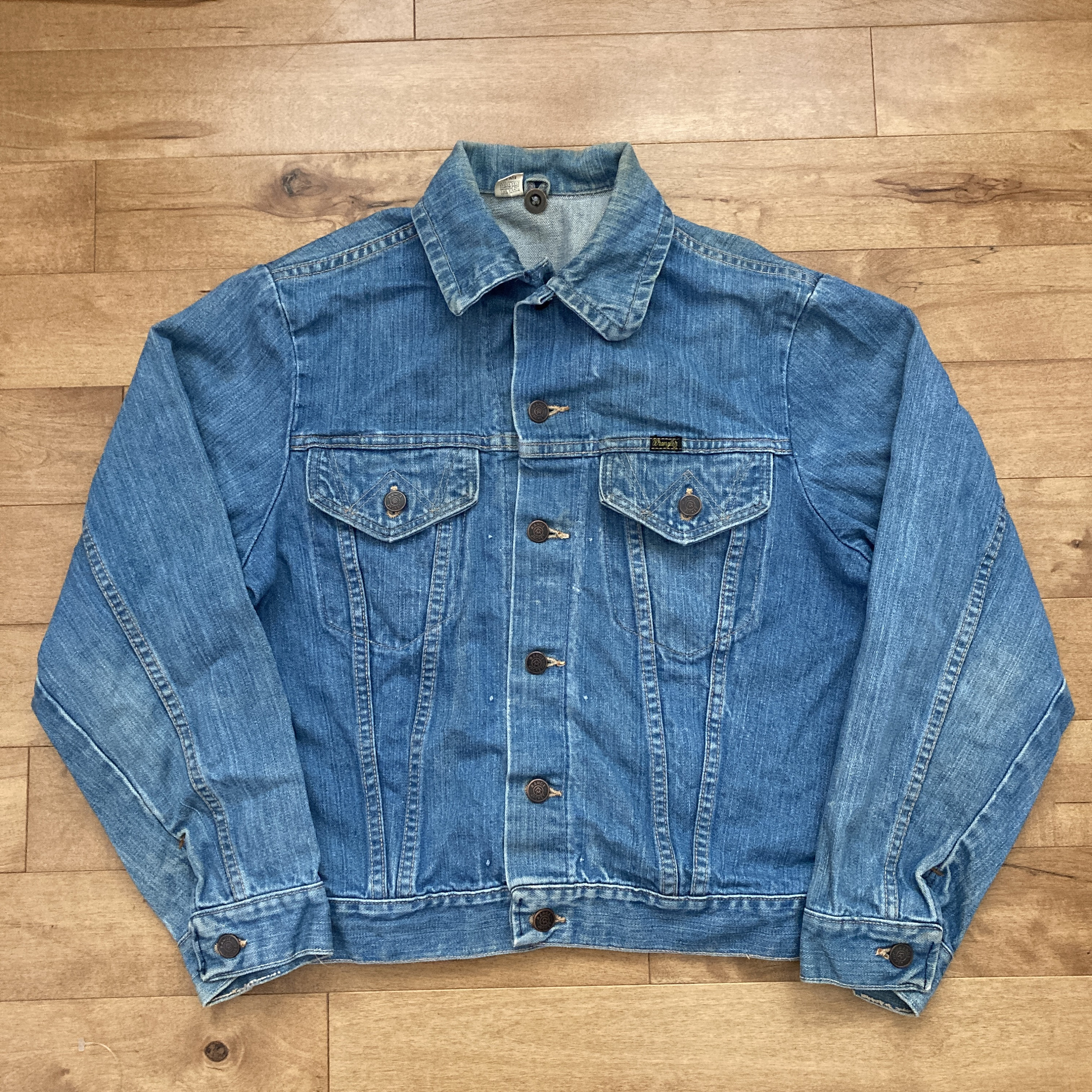 ジャケット・アウター 70's WRANGLER PATCHWORK DENIM JACKET 70´s WRANGLER PATCHWORK DENIM JACKET