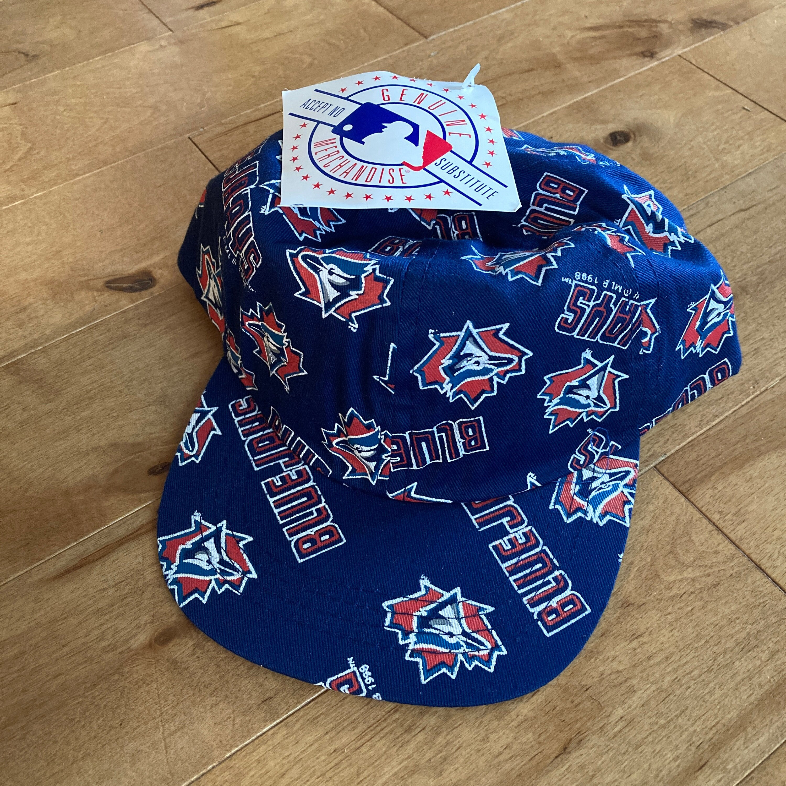 帽子 VINTAGE 90s MLB TORONTO BLUE JAYS CAP Toronto Blue Jays Vintage 90s Trucker Hat White Blue – ABC