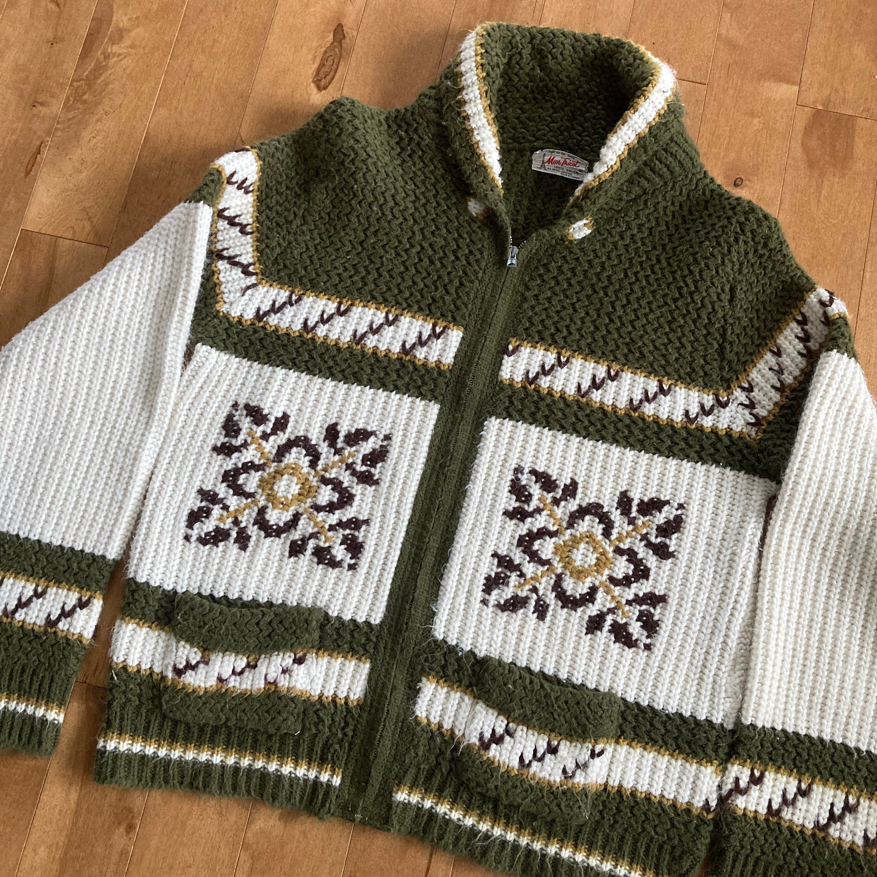 VINTAGE - ▪️60’s【MON TRICOT】VINTAGE CARDIGAN ▪️60's【MON TRICOT】VINTAGE CARDIGAN