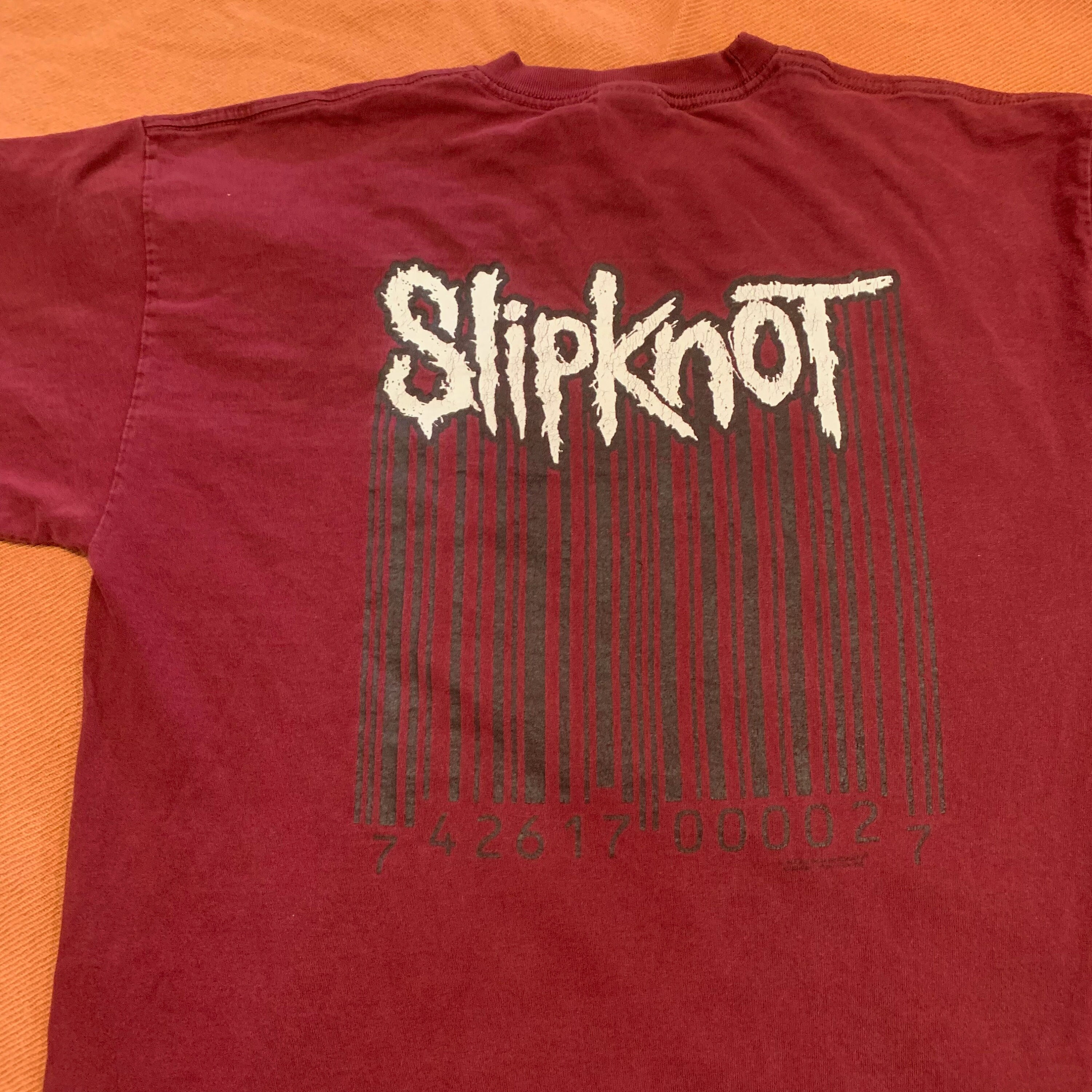 Slipknot Barcode Shirt - Etsy Slipknot Barcode Shirt - Etsy