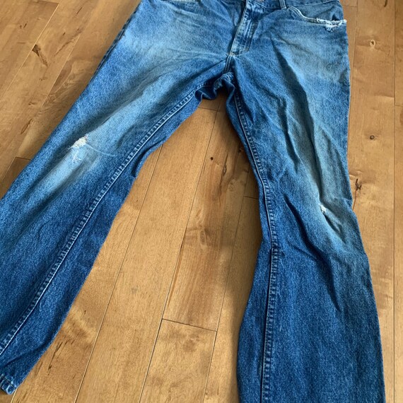 80s Lee Genuine Jeans Faded Vintage 1980s Union M… - image 3