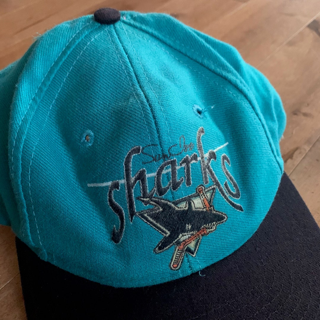 Vintage NHL (Twins) - San Jose Sharks Deadstock Snapback Hat 1990s OSFA