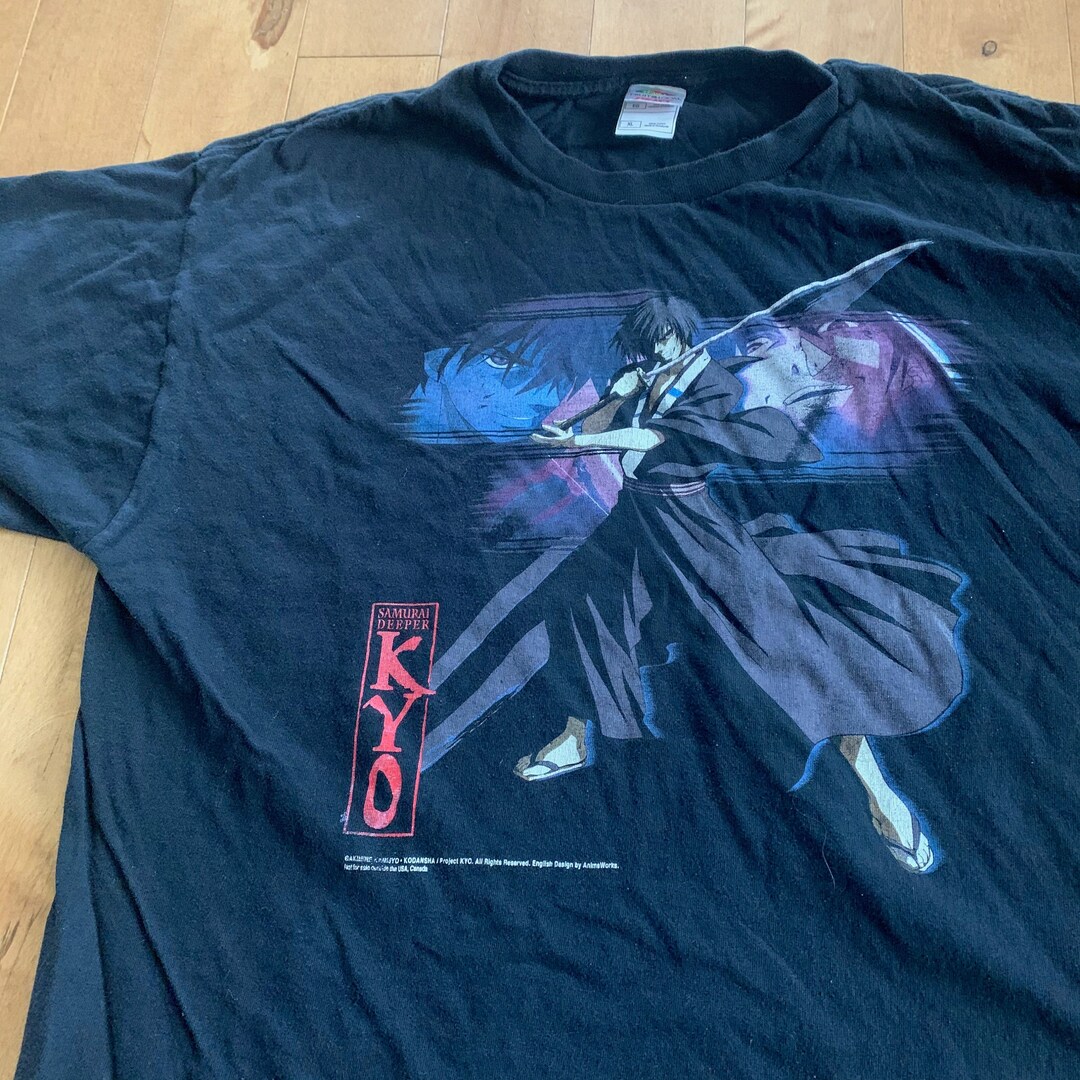 Vintage Samurai X Japanese anime series t-shirt -  Portugal