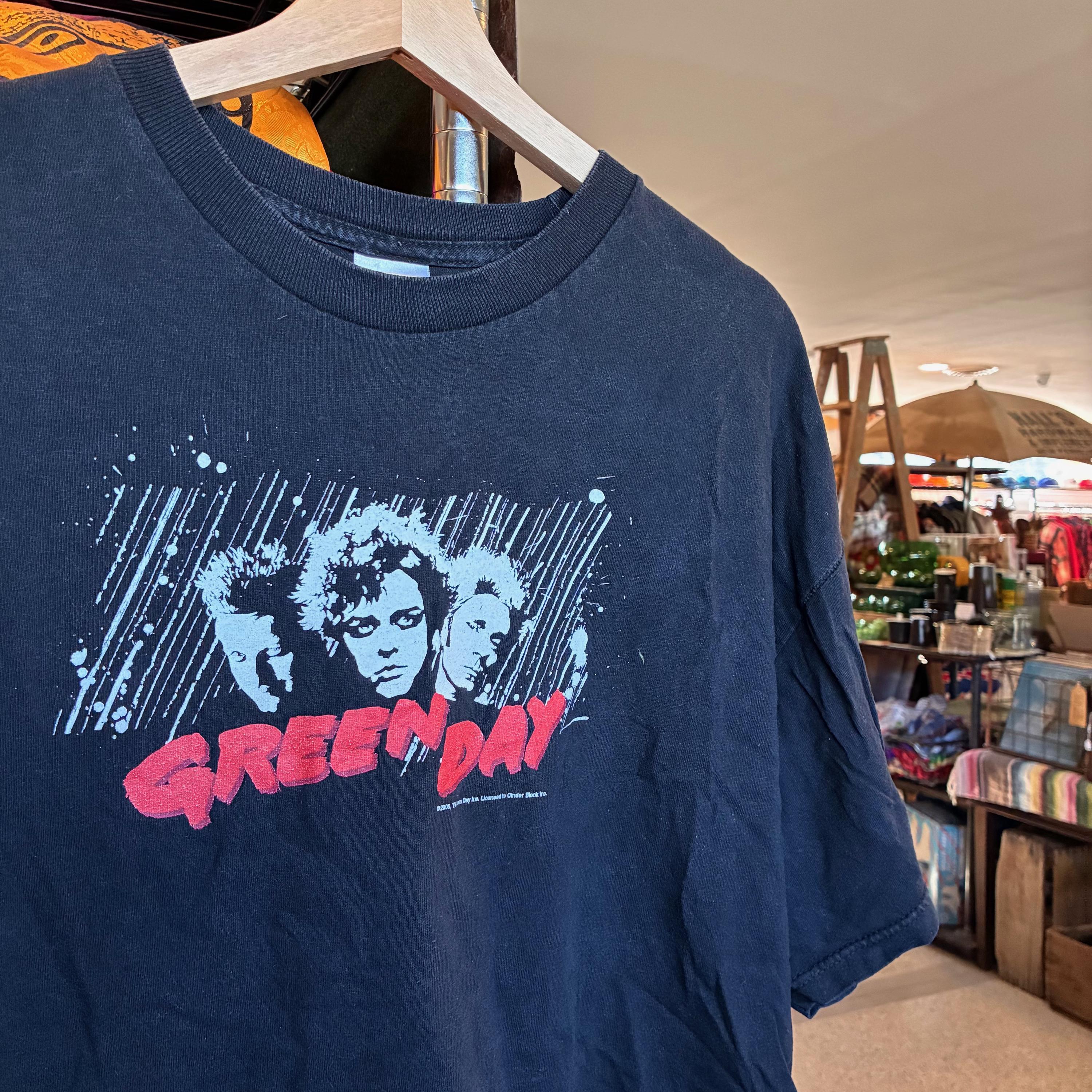 GREEN DAY Tシャツ ©️2006 2000s GREEN DAY Band T-shirt Y2K Pop Punk Music Graphic Tee Sin