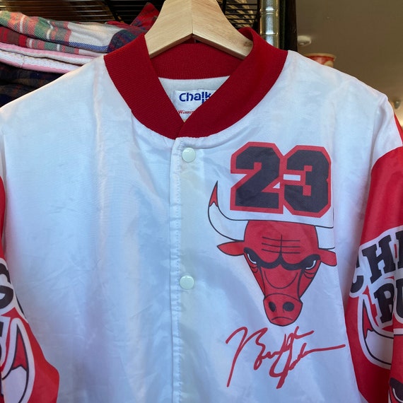 1990s Michael Jordan Chicago Bulls Bomber Jacket Vintage