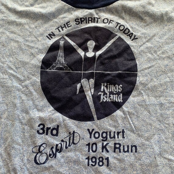 1981 Esprit Sponsor King's Island 3rd Yogurt 10k Run … Gem