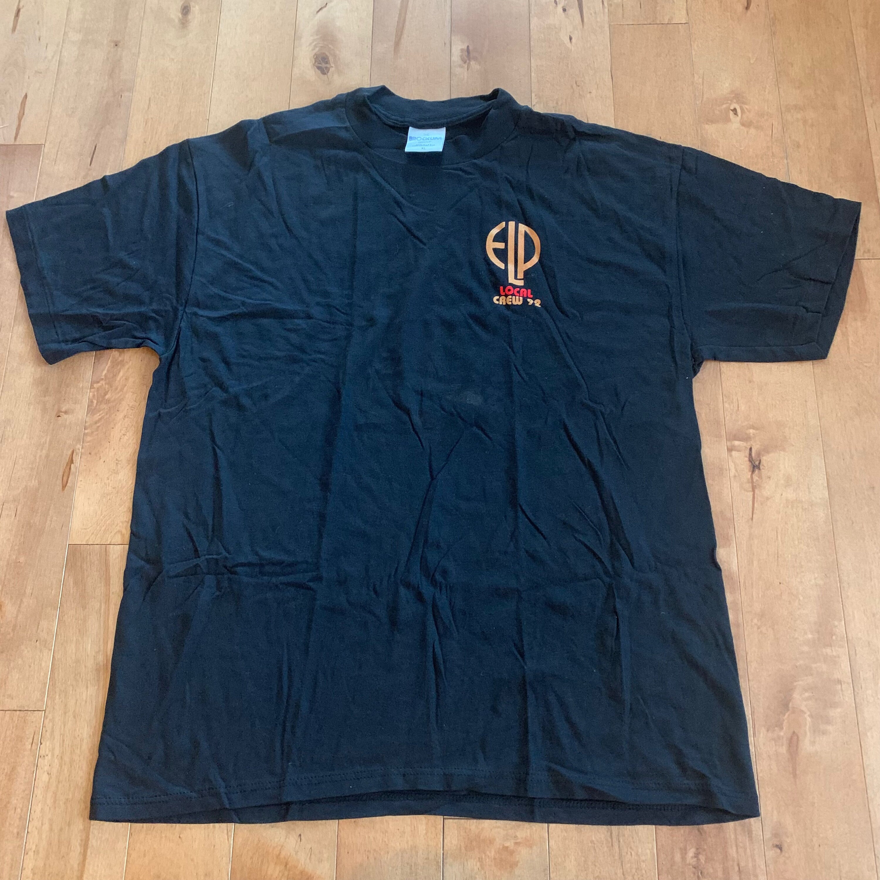 1992 Vintage Emerson, Lake & Palmer Local Crew Tour Tee 90s