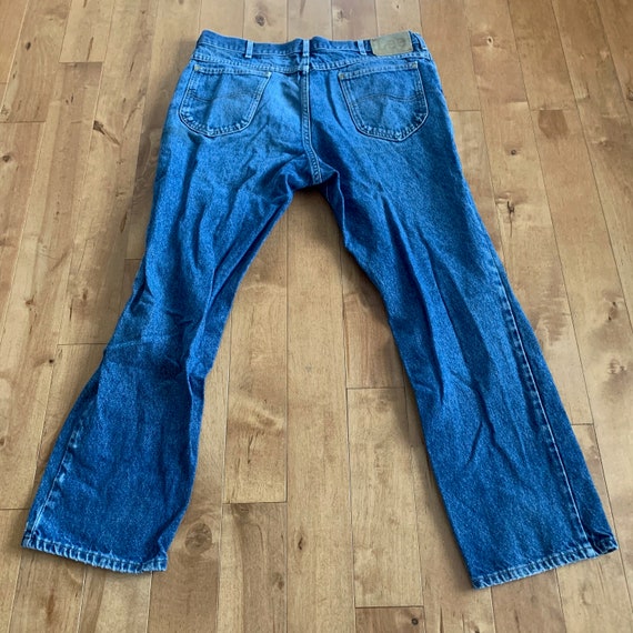 80s Lee Genuine Jeans Faded Vintage 1980s Union M… - image 9