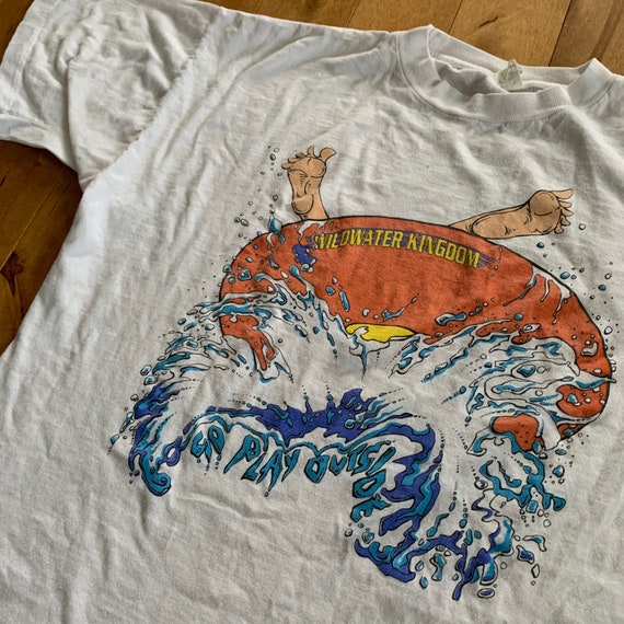 90s Wild Water Kingdom T-shirt Vintage 1990s 100%… - image 1