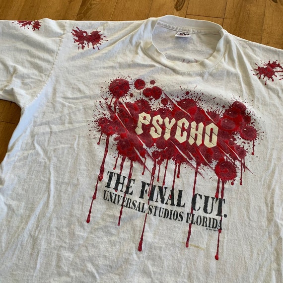 Psycho the Final Cut Universal Studios Florida T shirt   Etsy