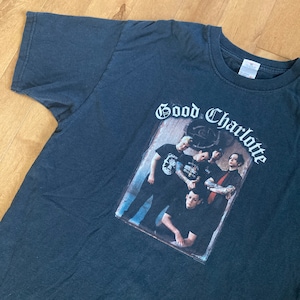 Early 2000's Good Charlotte Band T-shirt Vintage Y2K Rock Tee Joel