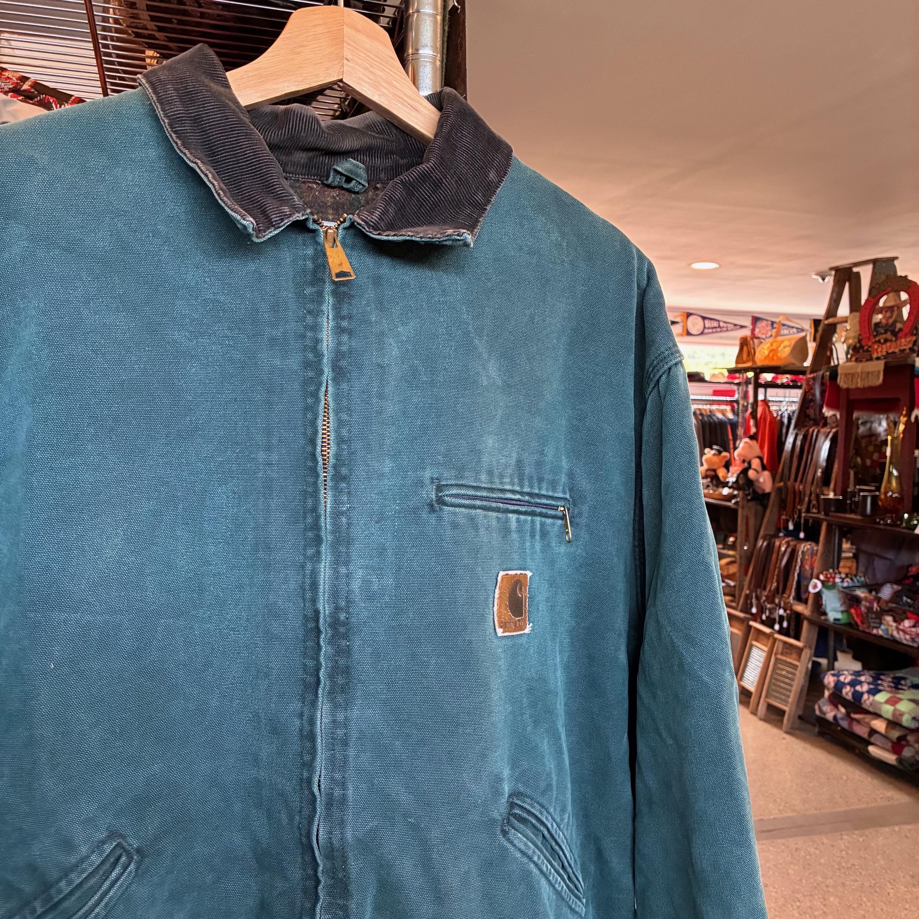 Carhartt Detroit Jacket ネイビー Carhartt Navy Detroit Jacket - Etsy Canada