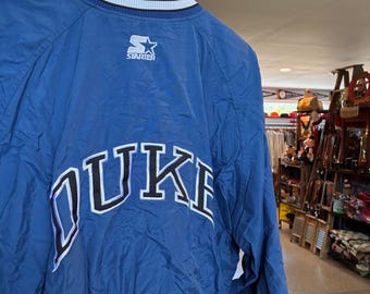 Vintage 90's Very Rare Starter Duke University Blue Devils Puffer