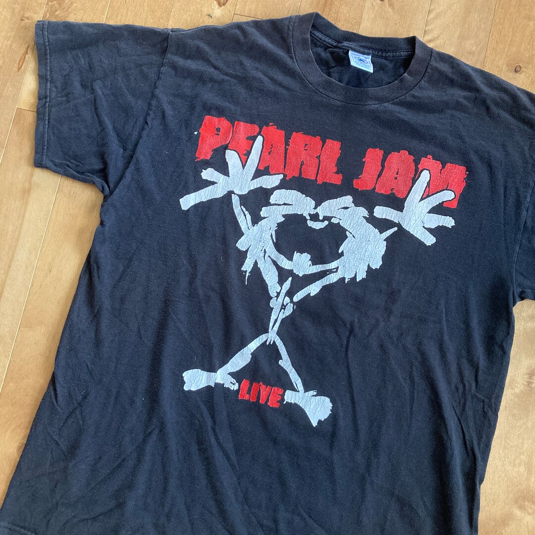 1998 Pearl Jam Tour Tshirt Vintage 1990s Delta Pro Weight Etsy