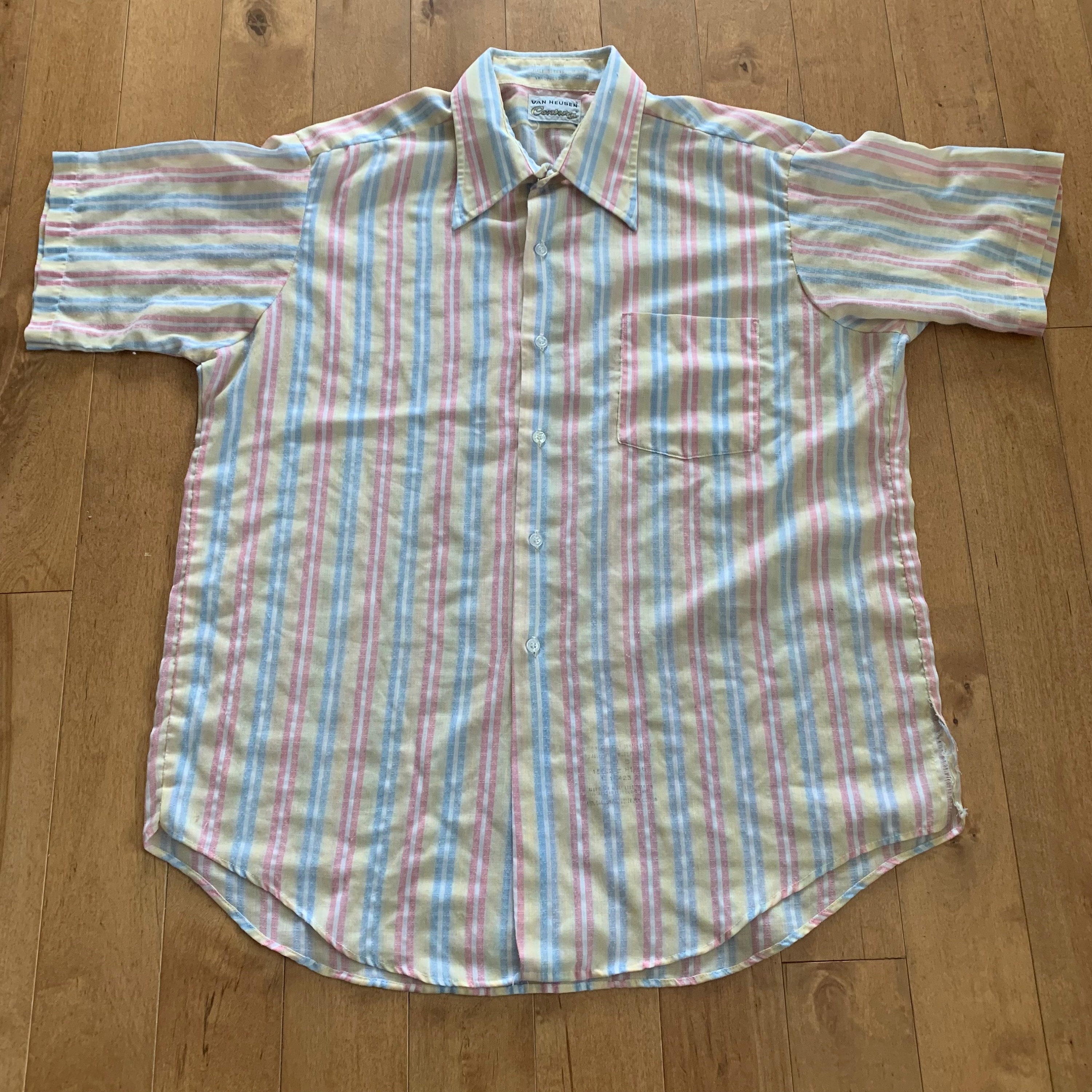 トップス 50s 60s courneu short sleeve shirt il_fullxfull.3692539859_4nmq.jpg