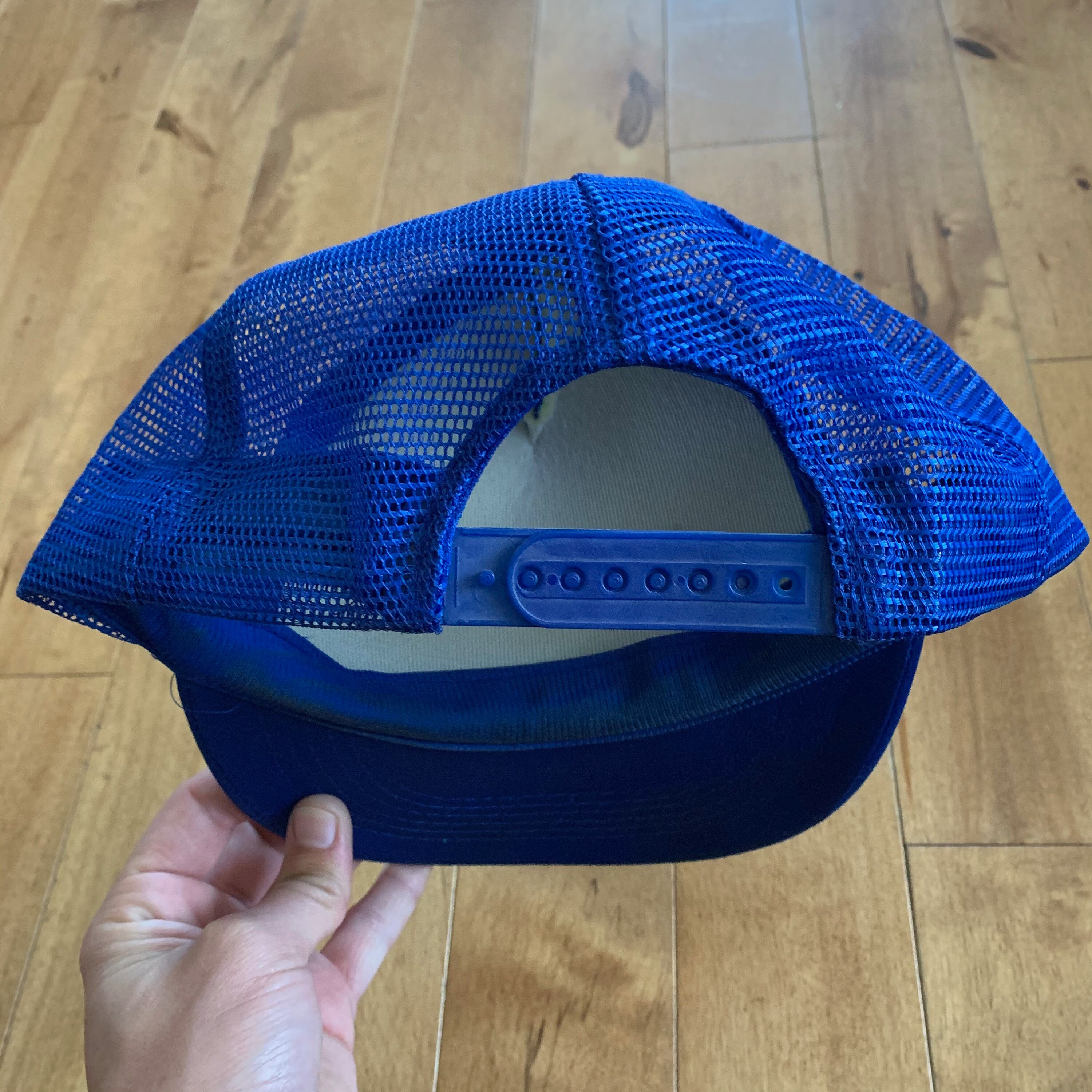 80s 90s y2k イベント mesh cap blue 青 釣り メッシュ 80s 90s y2k イベント mesh cap blue 青 釣り メッシュ