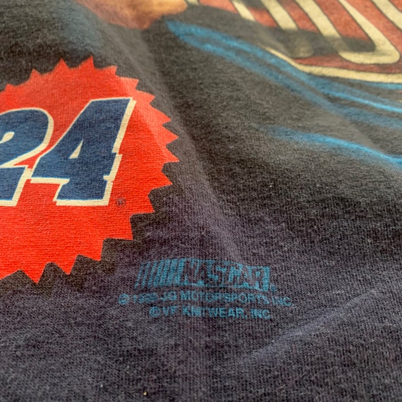 1999 Jeff Gordon Superman NASCAR T-shirt Vintage … - image 9
