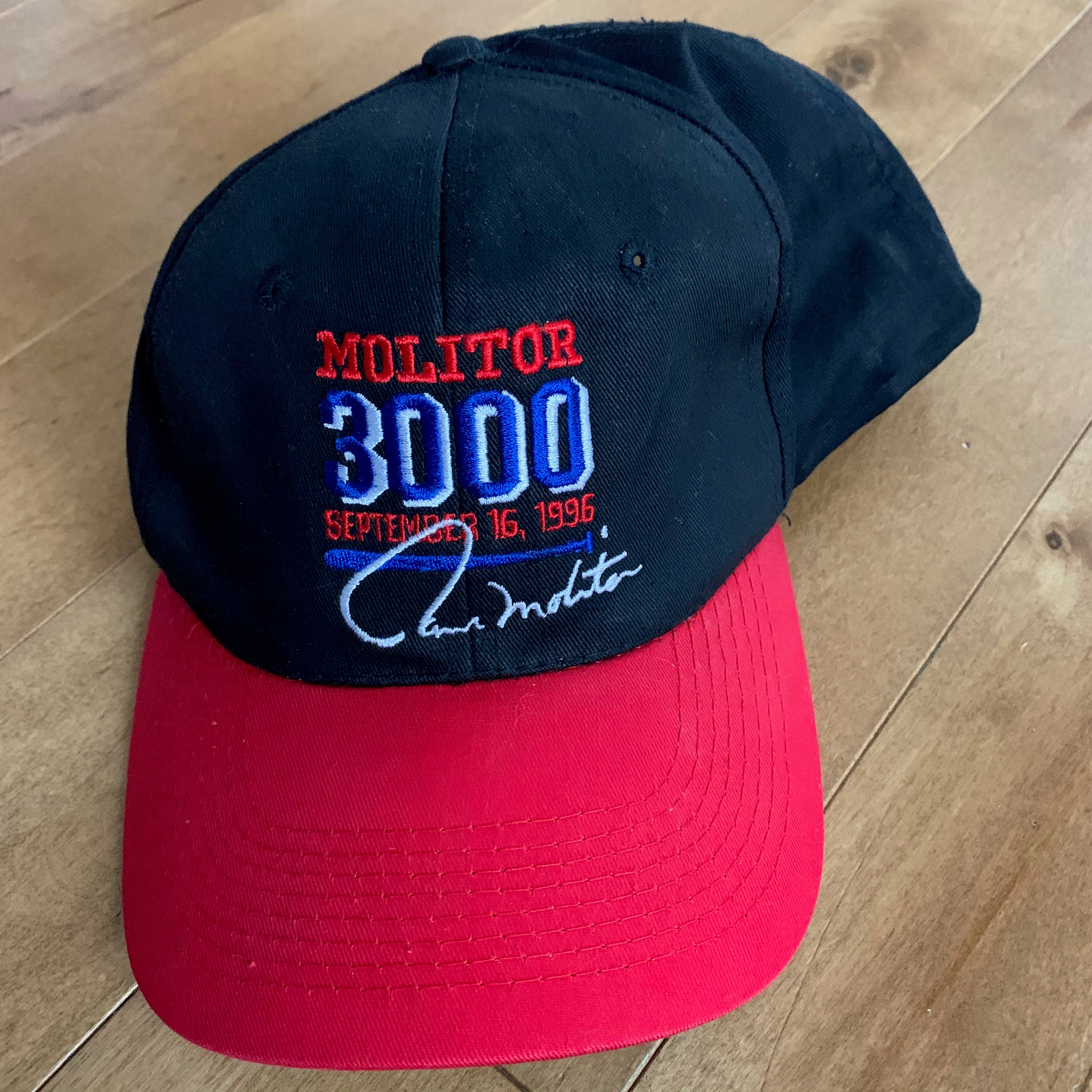 1996 Paul Molitor Signature Hat 3000 Hits Celebration | Etsy