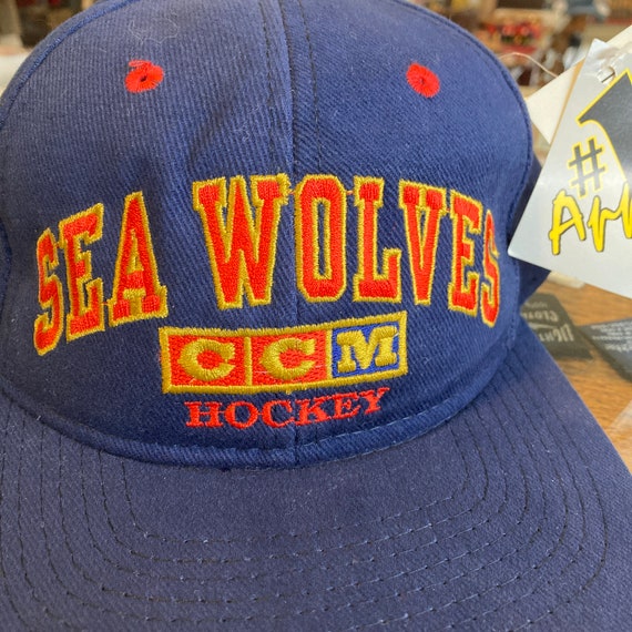 RARE VINTAGE Mississippi Sea Wolves Ice Hockey