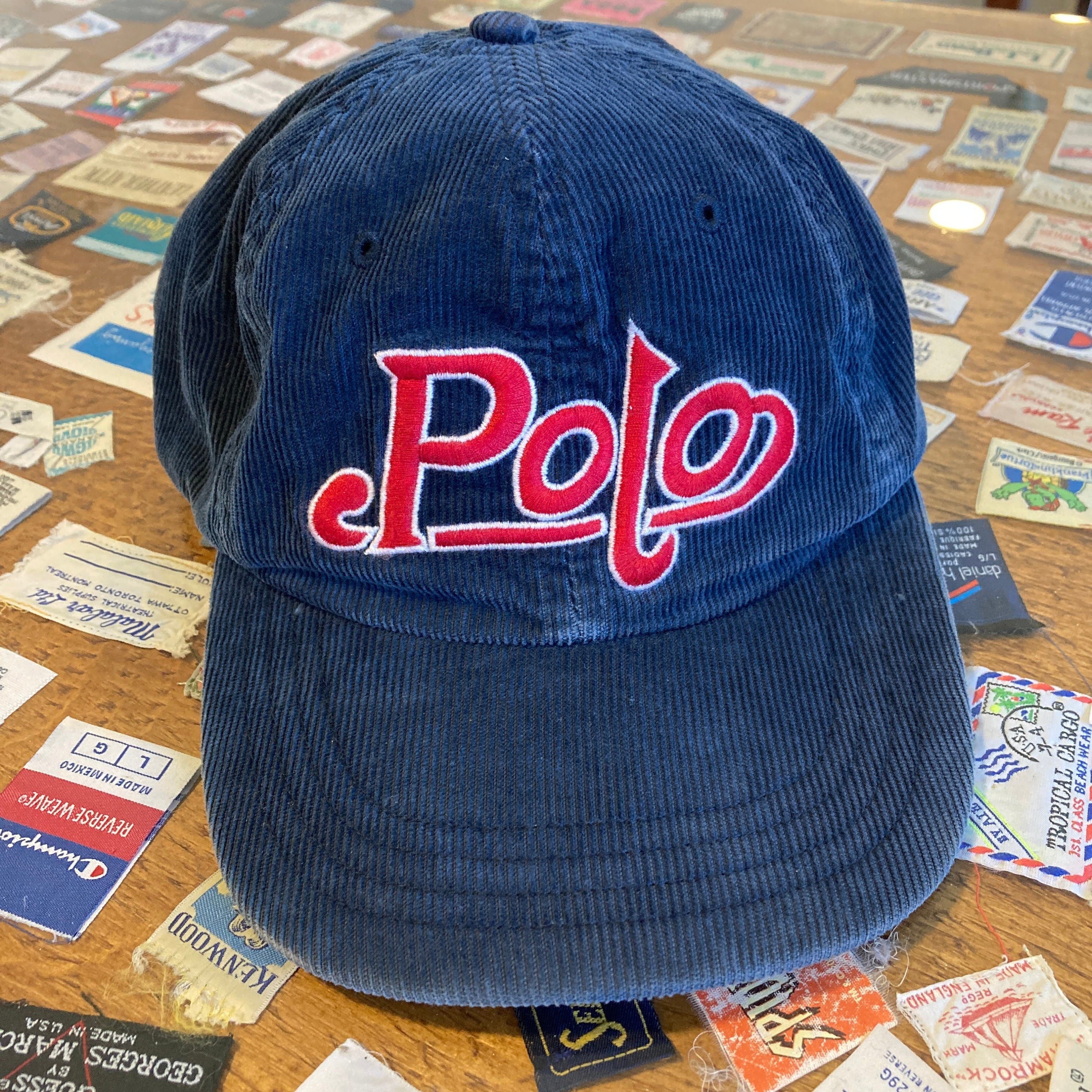 Polo by Ralph Lauren Sport Cap Hat mens Beige Vintage 90's