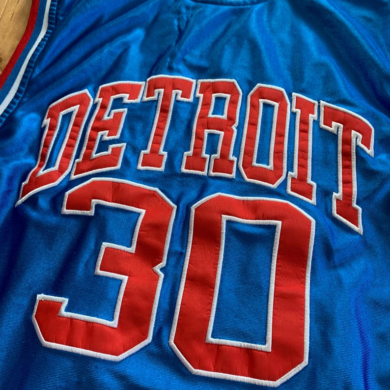 Vintage Detroit Pistons Basketball Jersey Early 2000s Exco | Etsy