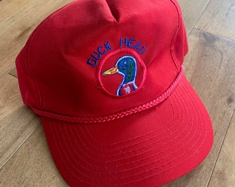 80s Vintage Duck Head Sportswear Hat 