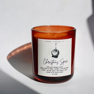 Three Wood Wick Homemade Soy Candle 