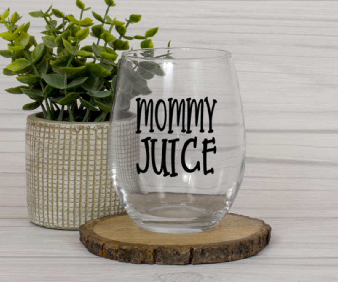 Mommy Wine Glass Personalized Stemless Wine Glass Custom Etsy New Zealand