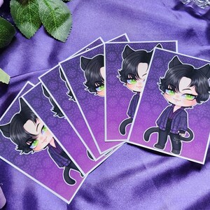 Chibi Viy Stickers Carnivora by Ally Patra Character Official Book Fan Art