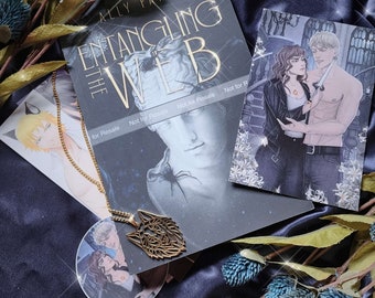 Book Bundle Signed ENTANGLING THE WEB by Ally Patra Character Paranormal Romance Novel