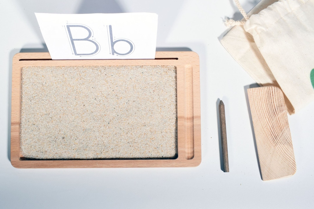 Bac à Sable Montessori En Bois Avec Couvercle - Jeu Éducatif Pour Bac à Sable Montessori En Bois Avec Couvercle - Jeu Éducatif Pour