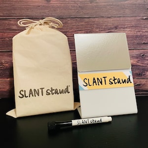 Original SLANT stand with half mirror (item # 002)