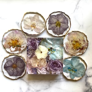 Bouquet  preservation, wedding flower preservation, 6-inch x 6-inch block, Wedding Keepsake, memorial floral preservation