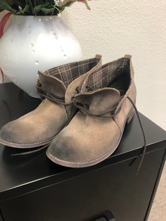 Used Nordstrom Boots Faux Suede Boots